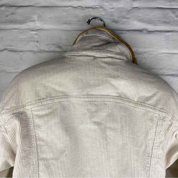 LEVI’S STRAUSS WOMAN OVERSIDE CORDUROY SHERPA JACKET SIZE XS - Picture 7 of 13